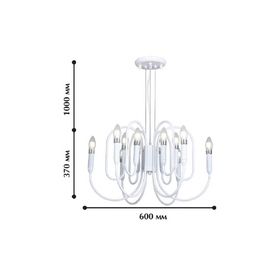 Подвесная люстра Favourite Drolling 1675-12P, фото , изображение 2