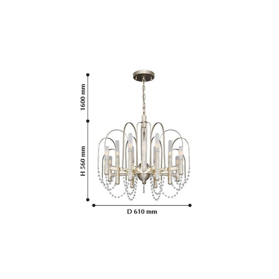 Подвесная люстра Favourite La Salute 2308-12P, фото , изображение 2