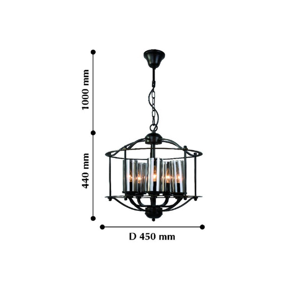 Подвесная люстра Favourite Kiara 2057-5P, фото , изображение 2