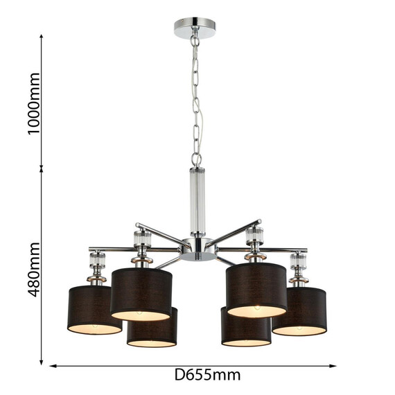 Подвесная люстра Favourite Archetypus 2674-6P, фото , изображение 5