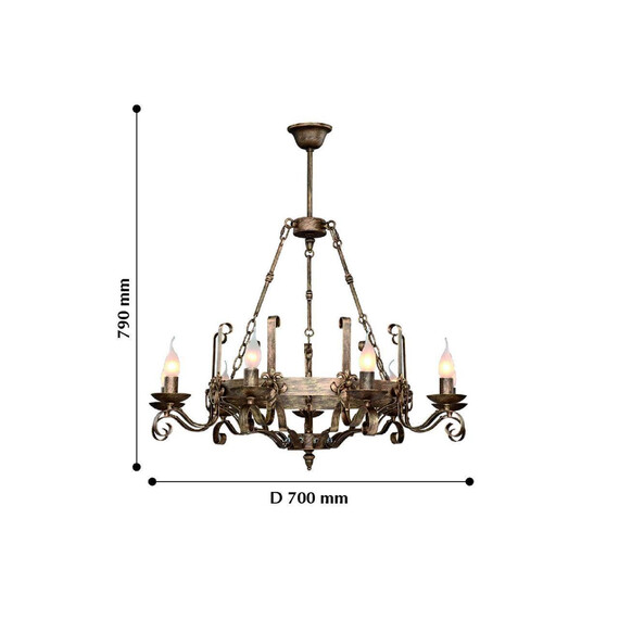 Подвесная люстра F-Promo Boulogne 2159-9P, фото , изображение 4