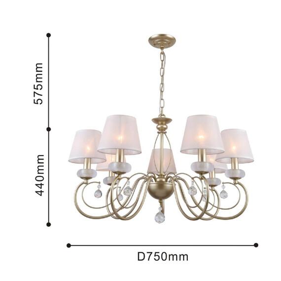 Подвесная люстра F-Promo Bambola 2665-7P, фото , изображение 3