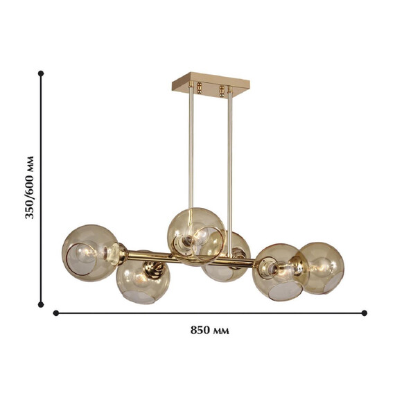 Подвесная люстра Favourite Bolillas 1840-6P, фото , изображение 3