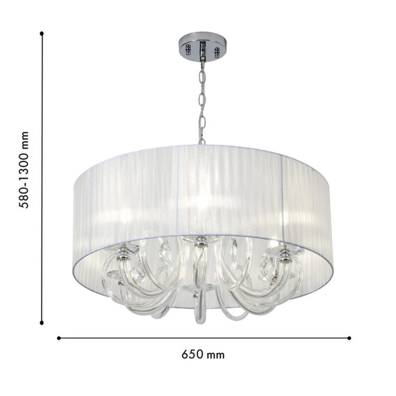 Подвесная люстра Favourite Snow 1698-6P, фото , изображение 2