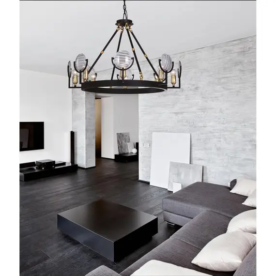 Люстра 2в1 Favourite Fara 1721-8PC, фото , изображение 5