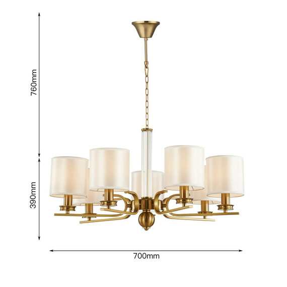 Подвесная люстра Favourite Venustus 2679-7P, фото , изображение 3