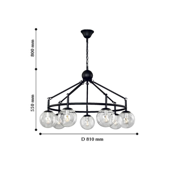 Подвесная люстра F-Promo Cirque 2169-7P, фото , изображение 4