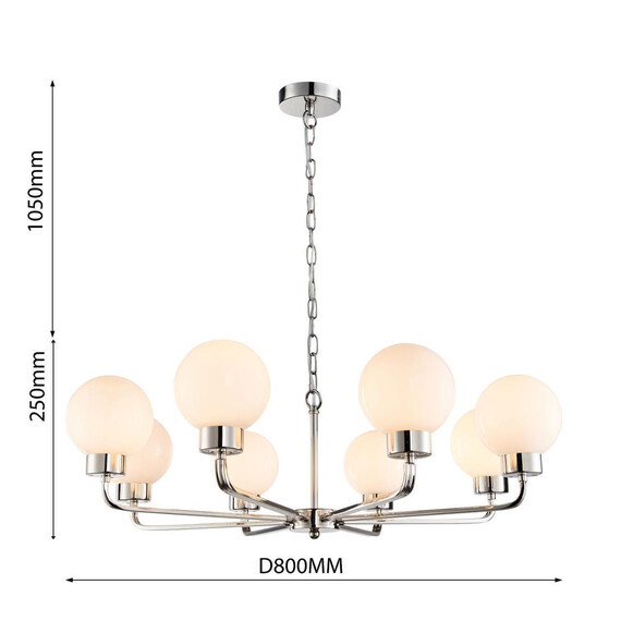 Подвесная люстра Favourite Priscis 2598-8P, фото , изображение 3