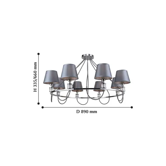 Люстра F-Promo Martina 2193-8P, фото , изображение 2