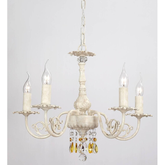 Подвесная люстра Lucia Tucci Lame 139.5 Antique White, фото 