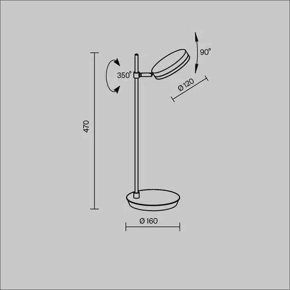 Настольный светильник Maytoni MOD070TL-L8W3K, фото , изображение 4