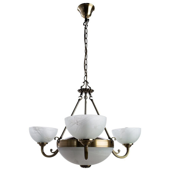 Подвесная люстра Arte Lamp Windsor White A3777LM-3-2AB, фото 