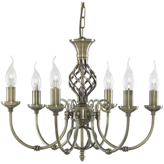 Подвесная люстра Arte Lamp Zanzibar A8392LM-6AB, фото 