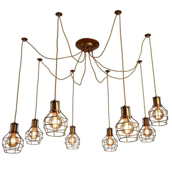 Подвесная люстра Arte Lamp 75 A9182SP-8BZ, фото 