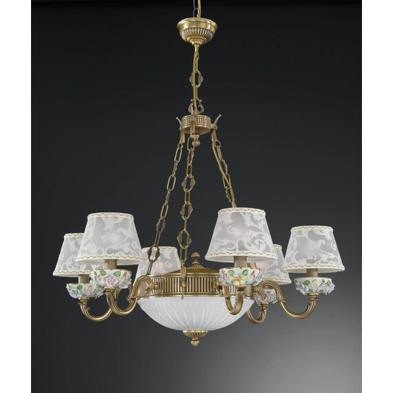 Подвесная люстра Reccagni Angelo L 9000/6+2, фото 