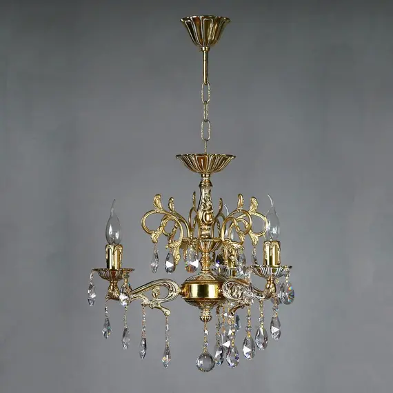 Подвесная люстра Ambiente Leon 2128/3 WP Tear Drop, фото 