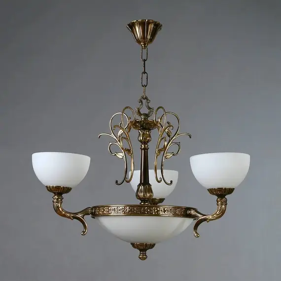 Подвесная люстра Ambiente Toledo 02155/3 PB, фото 