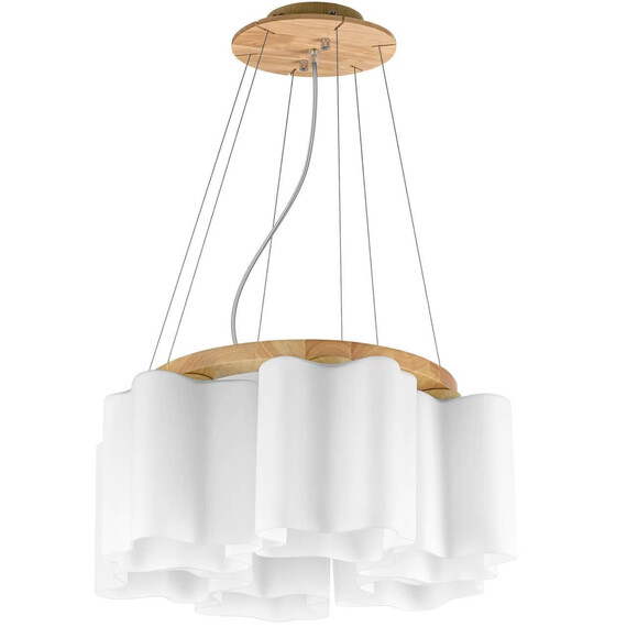Подвесная люстра Lightstar Nubi Legno 802165, фото 