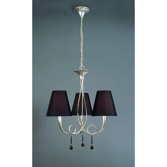 Подвесная люстра Mantra Paola Painted Silver 3532, фото 