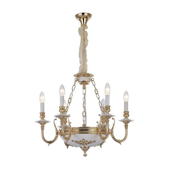 Подвесная люстра Arte Lamp A5966LM-6WG, фото 