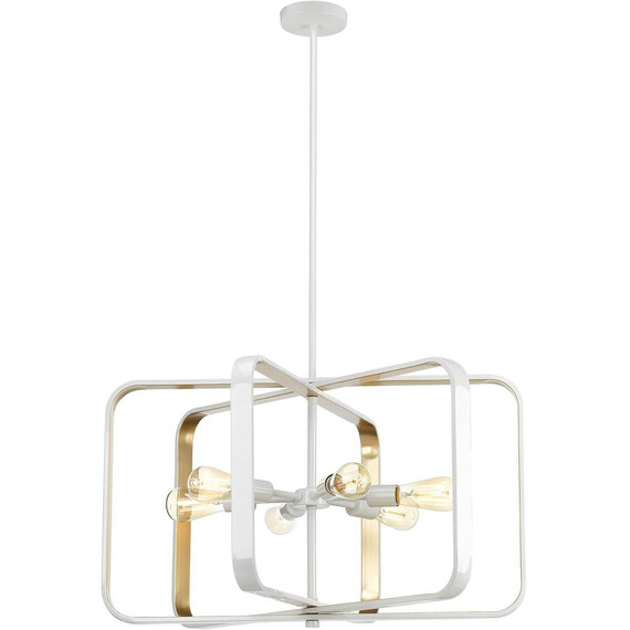 Подвесная люстра Toplight Lois TL1177H-06WH, фото 