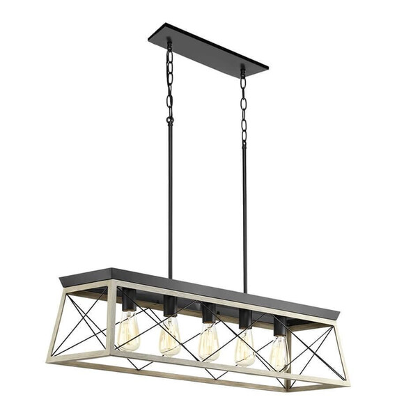 Подвесная люстра Toplight Karolyn TL1180H-05BK, фото 