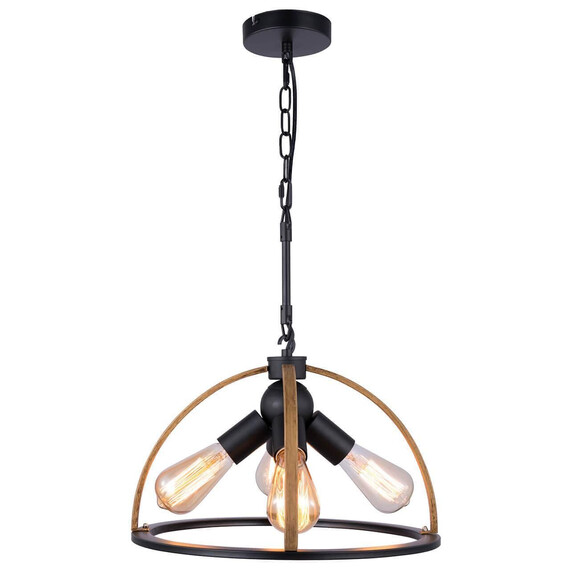 Подвесная люстра Toplight Jasmin TL1179H-04BK, фото 