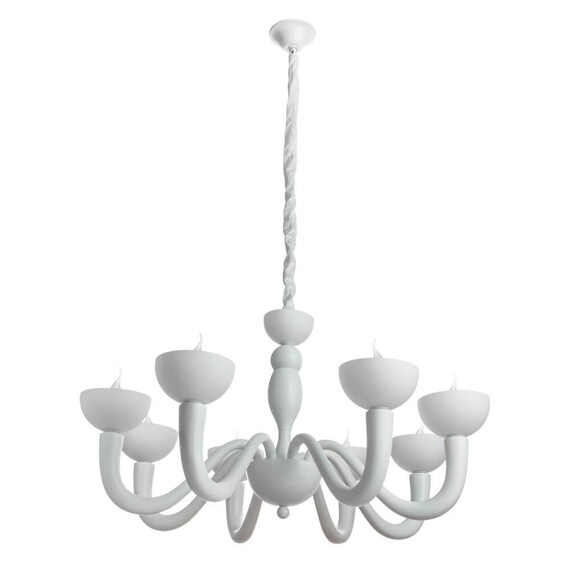 Подвесная люстра Divinare Bianca 7091/01 LM-8, фото , изображение 3