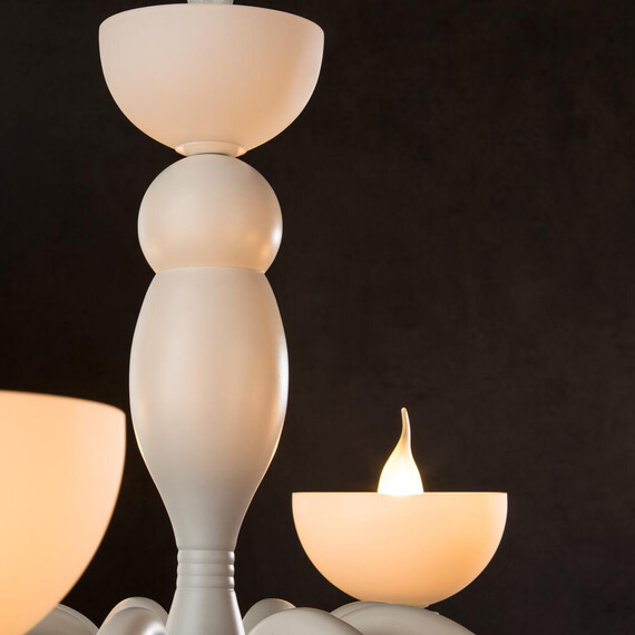 Подвесная люстра Divinare Bianca 7091/01 LM-8, фото , изображение 4