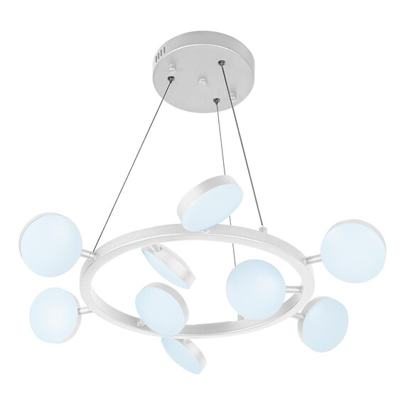 Подвесная светодиодная люстра iLedex Totes FS-016-D9 63W WH, фото , изображение 2