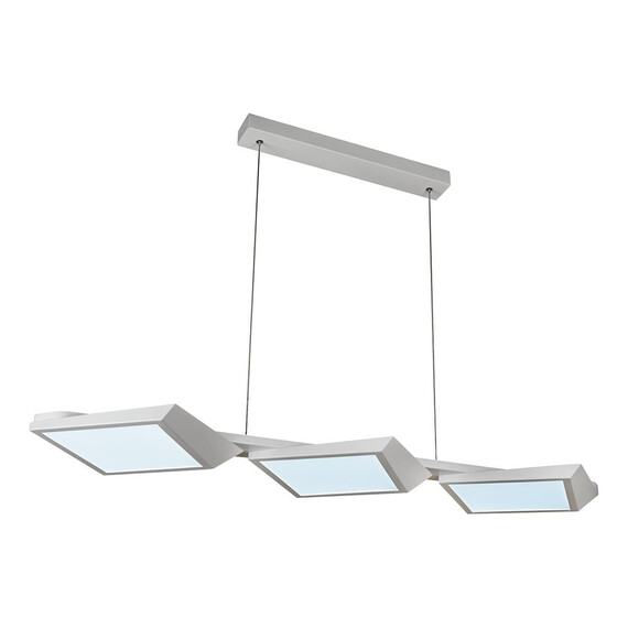 Подвесная светодиодная люстра iLedex Meridian W49017-3 WH, фото , изображение 3