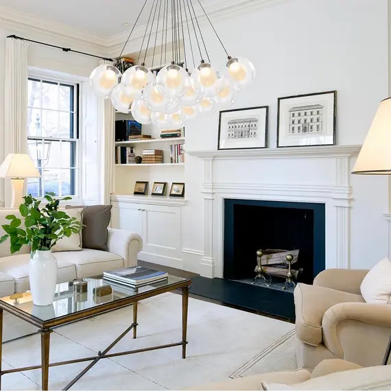 Подвесная светодиодная люстра iLedex Epical C4492-15 CR, фото , изображение 2