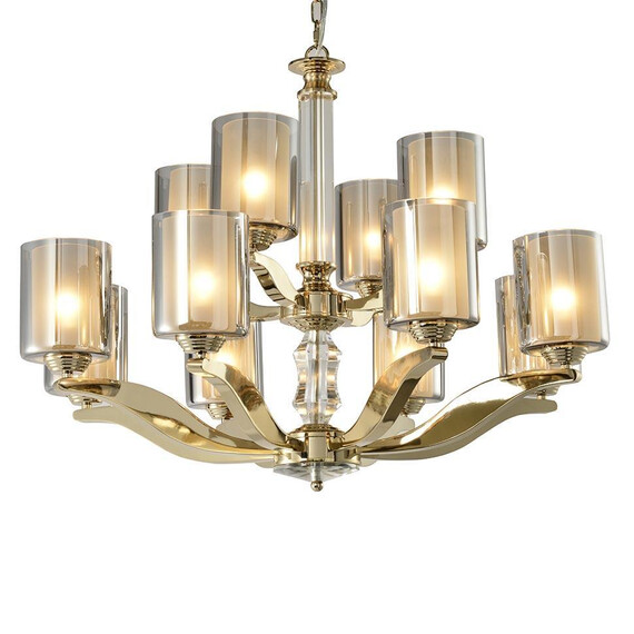 Подвесная люстра Newport 7908+4/C Gold М0062320, фото 
