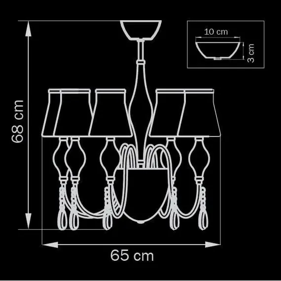 Подвесная люстра Lightstar Escica 806050, фото , изображение 3