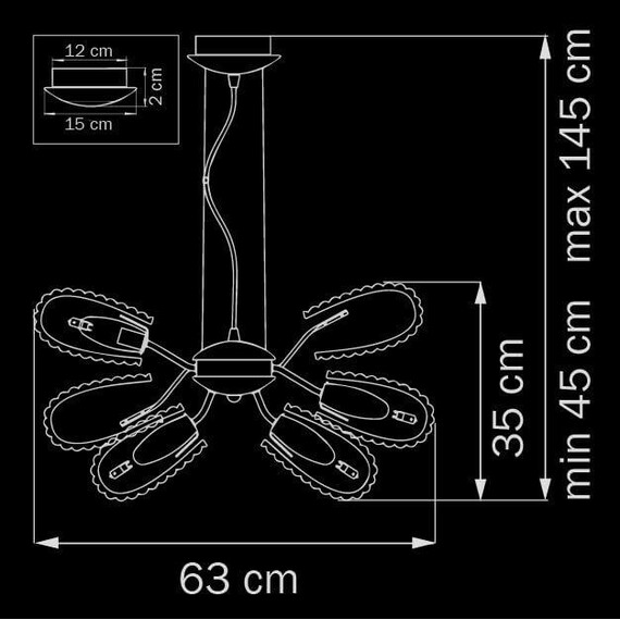 Подвесная люстра Lightstar Ciambo 820110, фото , изображение 2