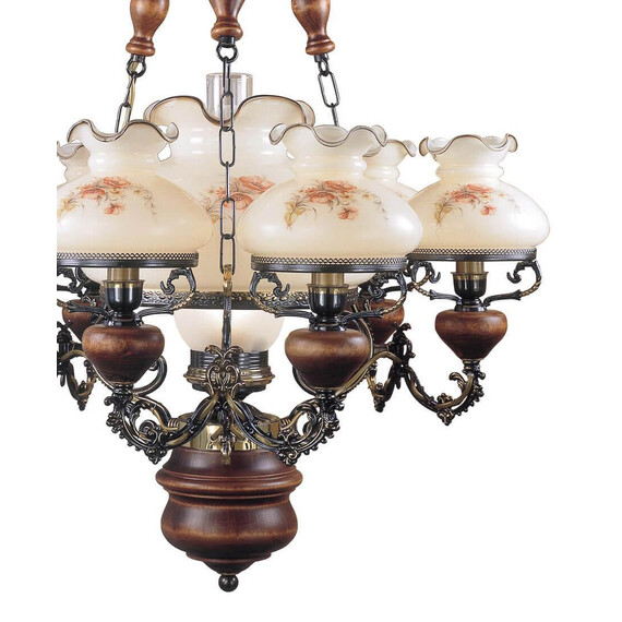 Подвесная люстра Reccagni Angelo L 636/6+1, фото , изображение 3