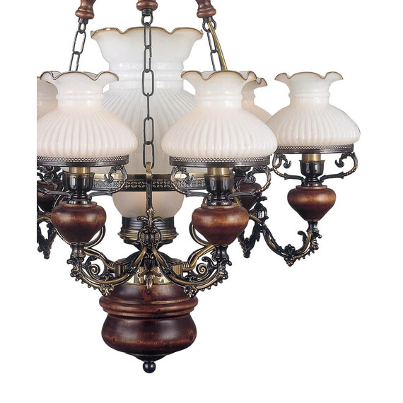 Подвесная люстра Reccagni Angelo L 634/6+1, фото , изображение 4