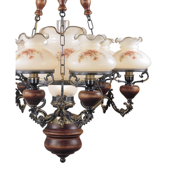 Подвесная люстра Reccagni Angelo L 636/6+1, фото , изображение 2