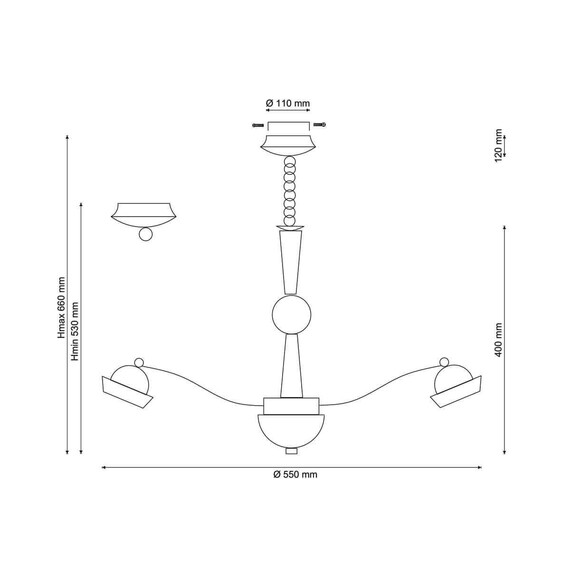 Подвесная люстра Lucia Tucci Natura 067.6 LED, фото , изображение 2