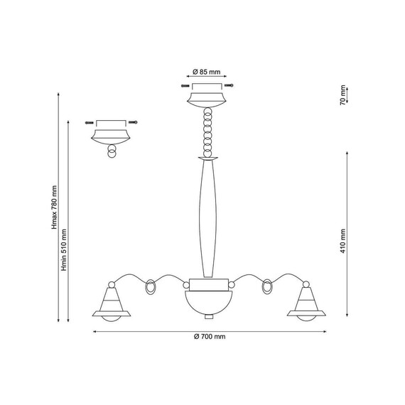 Подвесная люстра Lucia Tucci Natura 154.8, фото , изображение 2