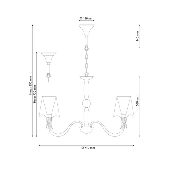 Подвесная люстра Lucia Tucci Siena 102.6, фото , изображение 2