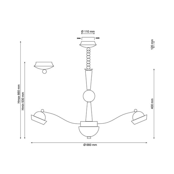 Подвесная люстра Lucia Tucci Natura 067.8 LED, фото , изображение 2