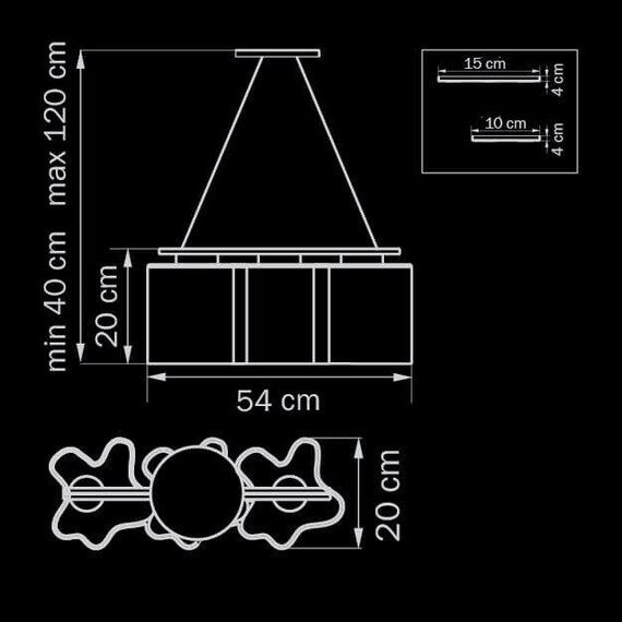 Подвесная люстра Lightstar Nubi 802130, фото , изображение 2