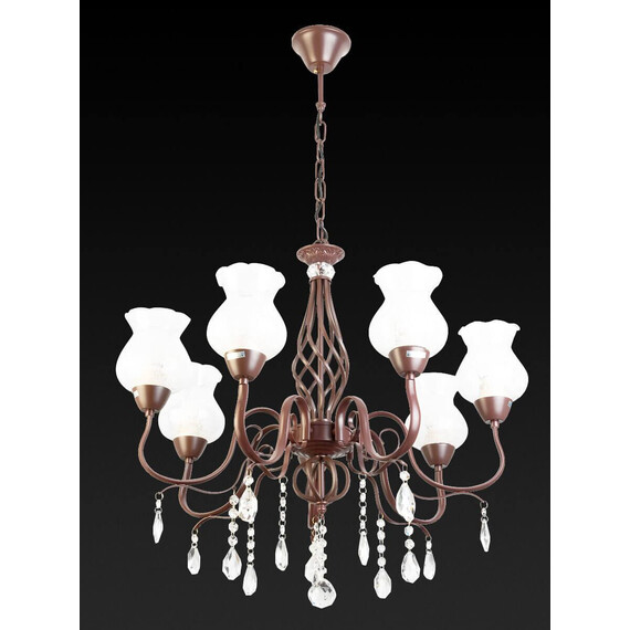 Подвесная люстра Toplight Kelli TL5680D-07PG, фото , изображение 3