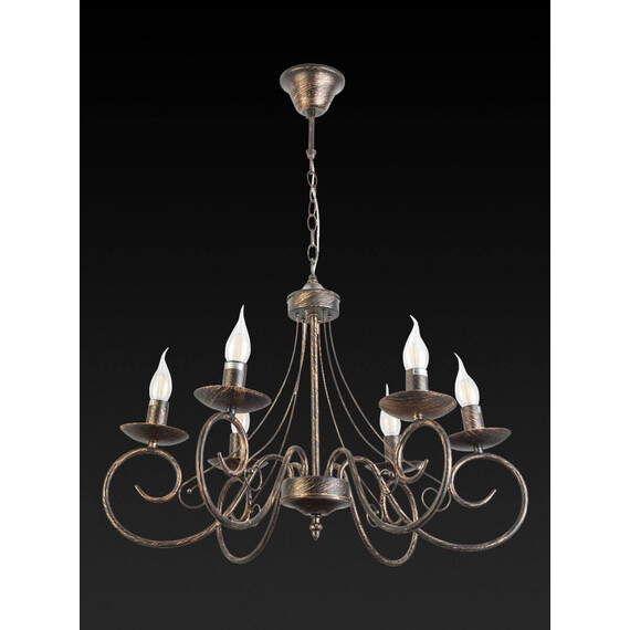 Подвесная люстра Toplight Dalila TL6010D-06, фото , изображение 3