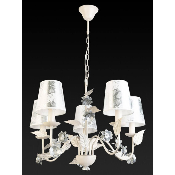 Подвесная люстра Toplight Madlyn TL5630D-05WH, фото , изображение 3