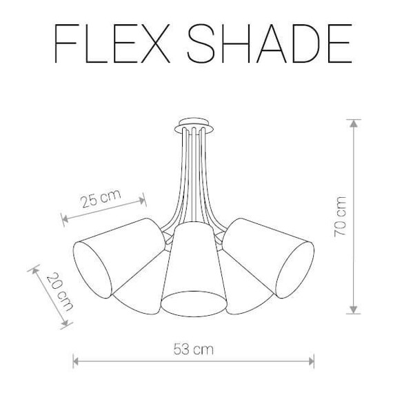 Подвесная люстра Nowodvorski Flex Shade 9277, фото , изображение 2