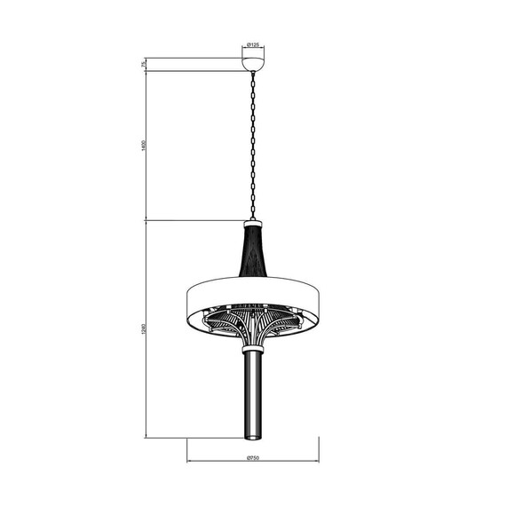 Подвесная люстра Lucia Tucci Cosmopolitan 2970.8 Black, фото , изображение 2