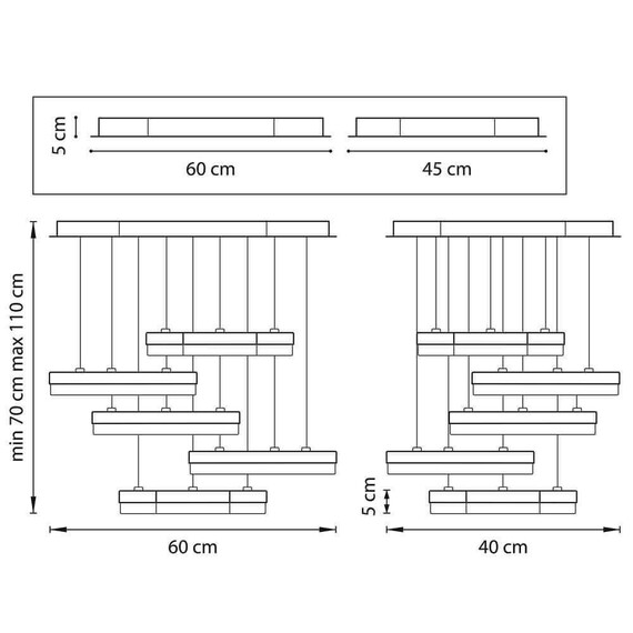 Подвесная светодиодная люстра Lightstar Unitario 763436, фото , изображение 2