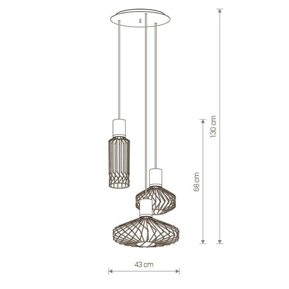Подвесная люстра Nowodvorski Pico 8863, фото , изображение 2